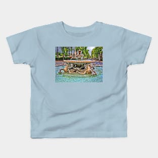 Villa Borghese. Rome. Kids T-Shirt